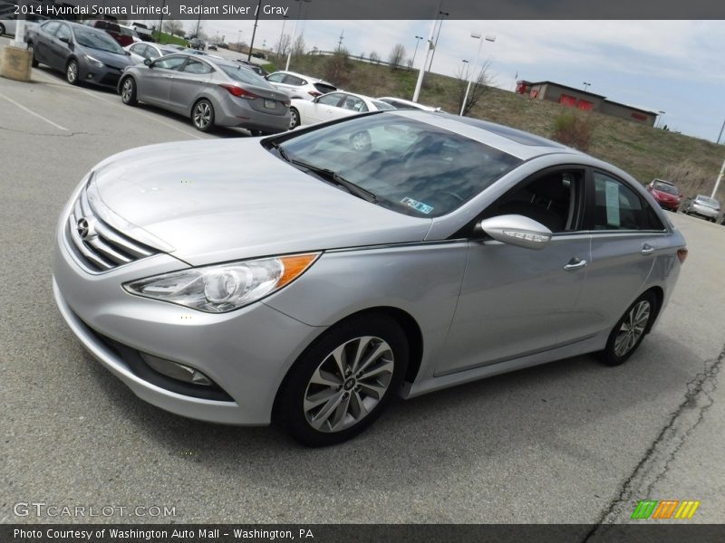 Radiant Silver / Gray 2014 Hyundai Sonata Limited