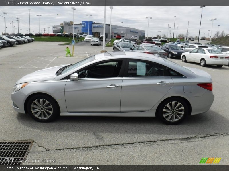 Radiant Silver / Gray 2014 Hyundai Sonata Limited