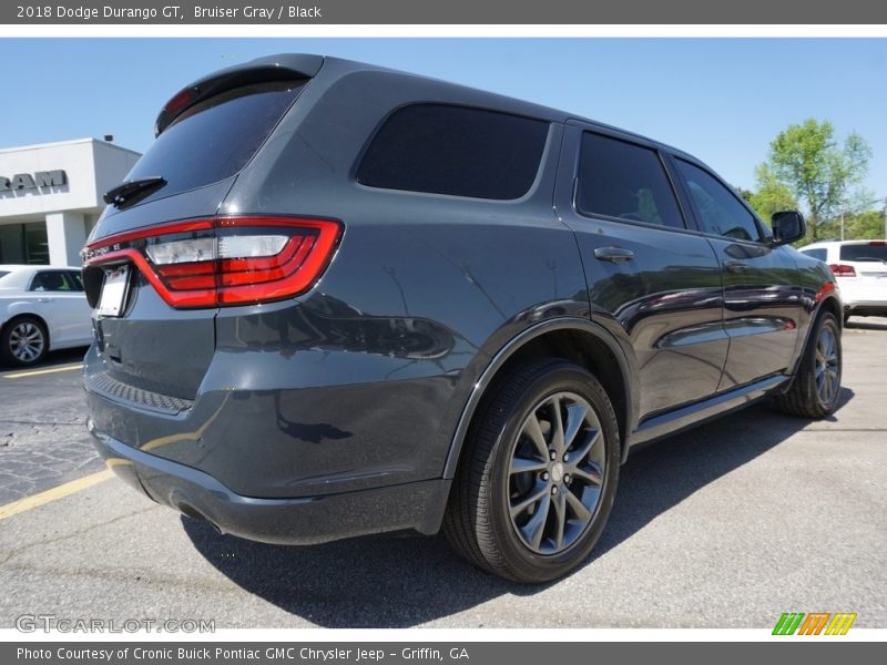 Bruiser Gray / Black 2018 Dodge Durango GT