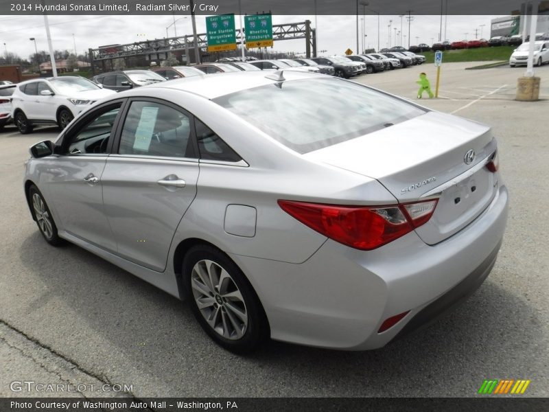 Radiant Silver / Gray 2014 Hyundai Sonata Limited