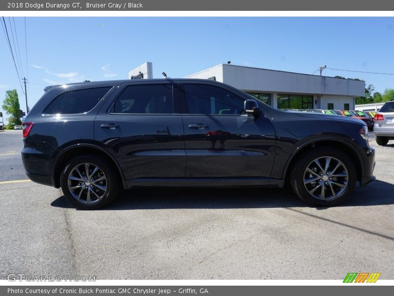 Bruiser Gray / Black 2018 Dodge Durango GT