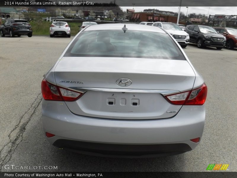 Radiant Silver / Gray 2014 Hyundai Sonata Limited
