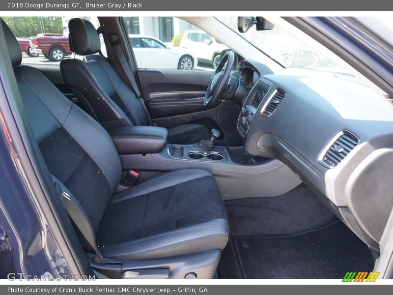 Bruiser Gray / Black 2018 Dodge Durango GT