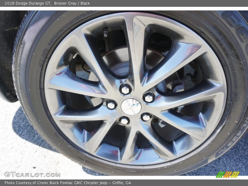 Bruiser Gray / Black 2018 Dodge Durango GT