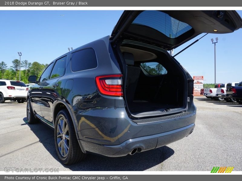 Bruiser Gray / Black 2018 Dodge Durango GT