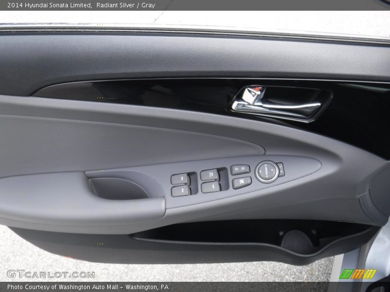 Radiant Silver / Gray 2014 Hyundai Sonata Limited