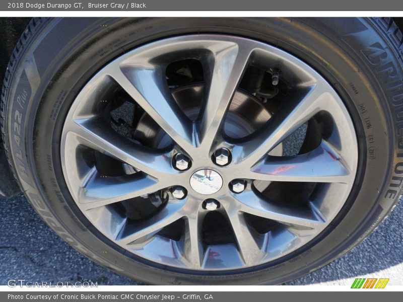 Bruiser Gray / Black 2018 Dodge Durango GT