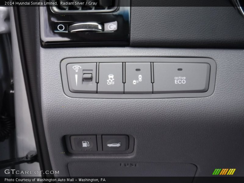 Radiant Silver / Gray 2014 Hyundai Sonata Limited