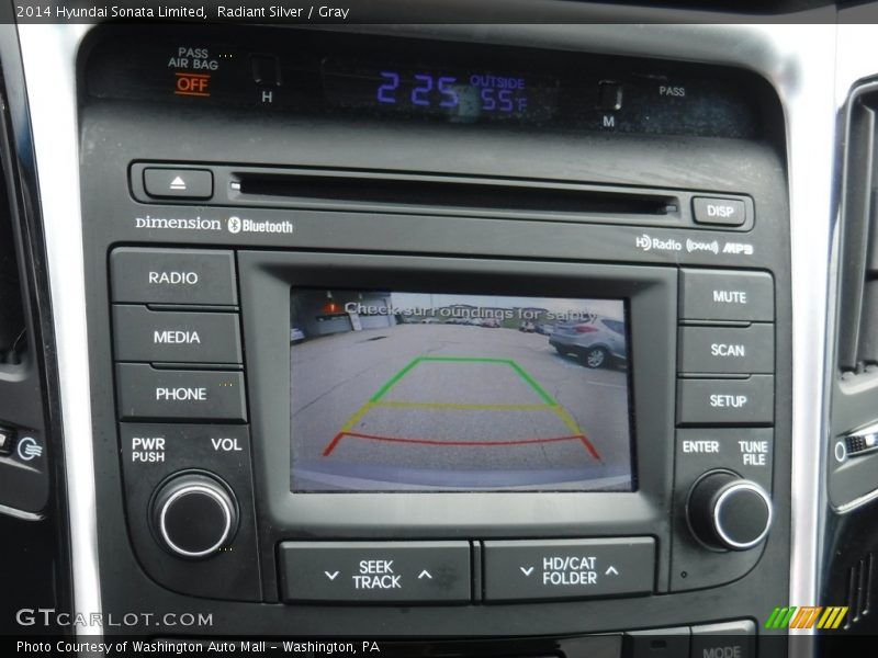 Radiant Silver / Gray 2014 Hyundai Sonata Limited