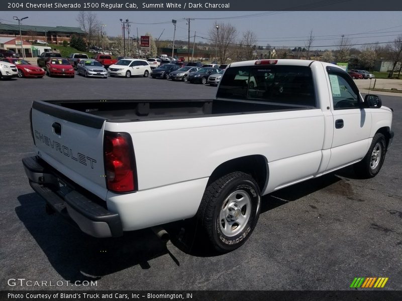 Summit White / Dark Charcoal 2004 Chevrolet Silverado 1500 Regular Cab