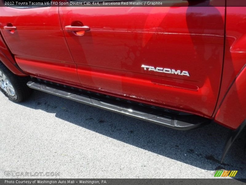 Barcelona Red Metallic / Graphite 2012 Toyota Tacoma V6 TRD Sport Double Cab 4x4