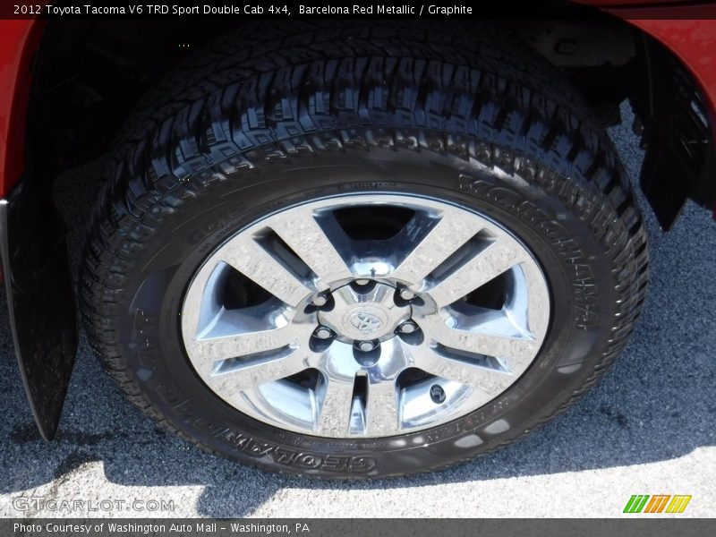 Barcelona Red Metallic / Graphite 2012 Toyota Tacoma V6 TRD Sport Double Cab 4x4