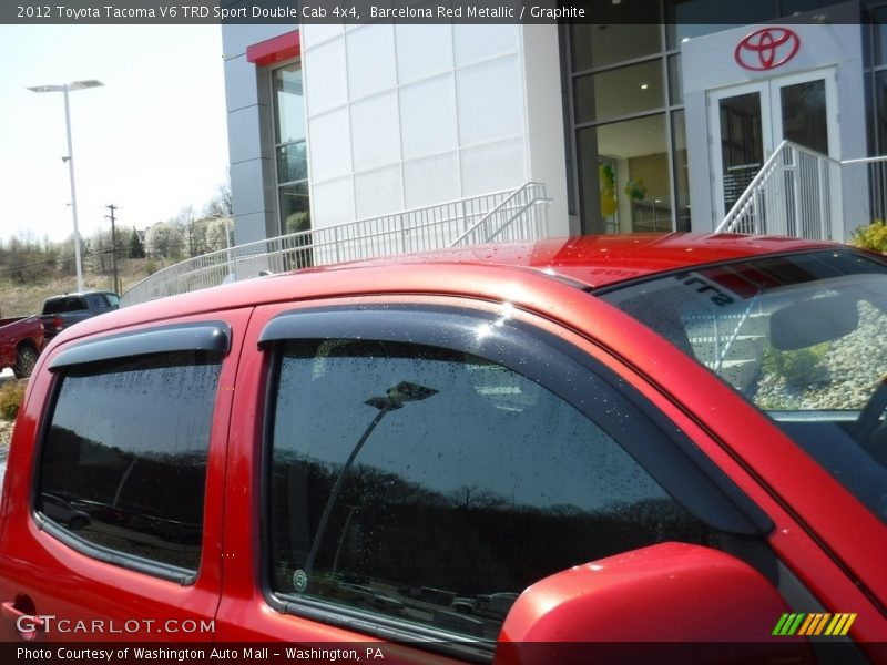 Barcelona Red Metallic / Graphite 2012 Toyota Tacoma V6 TRD Sport Double Cab 4x4