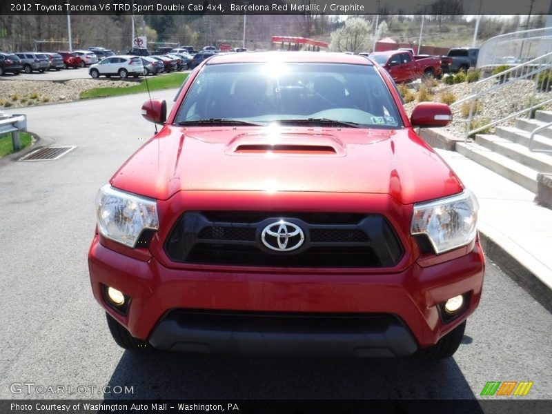 Barcelona Red Metallic / Graphite 2012 Toyota Tacoma V6 TRD Sport Double Cab 4x4