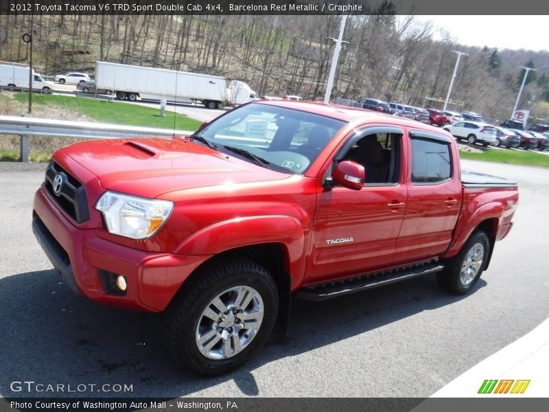 Barcelona Red Metallic / Graphite 2012 Toyota Tacoma V6 TRD Sport Double Cab 4x4