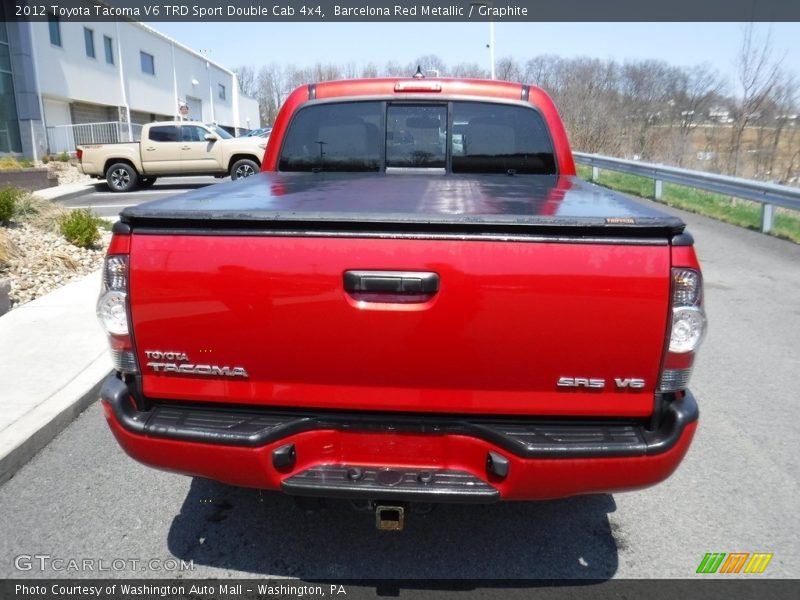 Barcelona Red Metallic / Graphite 2012 Toyota Tacoma V6 TRD Sport Double Cab 4x4