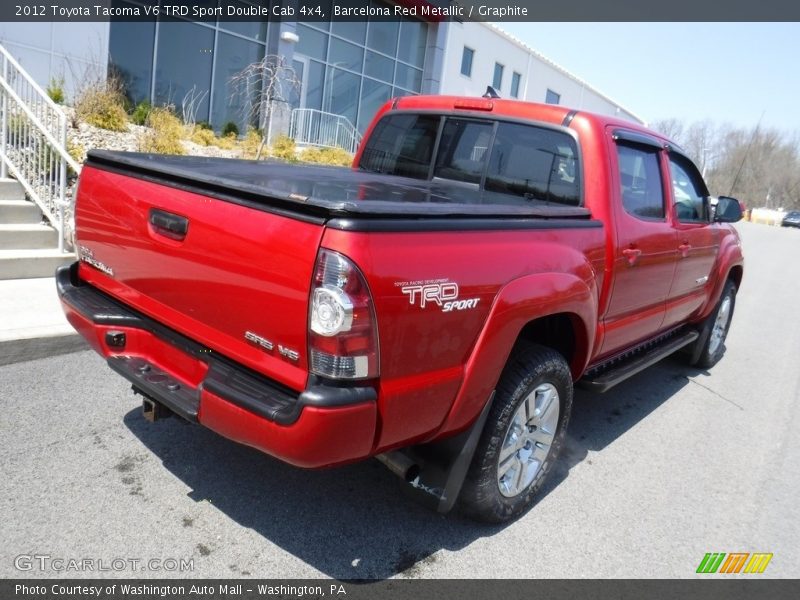 Barcelona Red Metallic / Graphite 2012 Toyota Tacoma V6 TRD Sport Double Cab 4x4