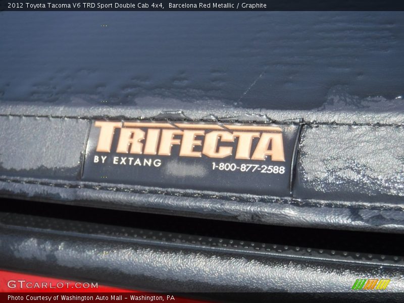 Barcelona Red Metallic / Graphite 2012 Toyota Tacoma V6 TRD Sport Double Cab 4x4