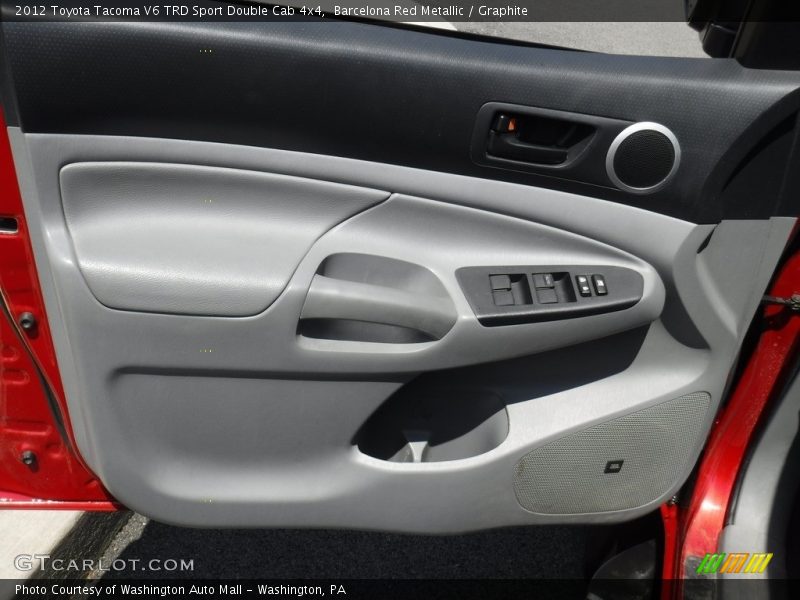 Barcelona Red Metallic / Graphite 2012 Toyota Tacoma V6 TRD Sport Double Cab 4x4