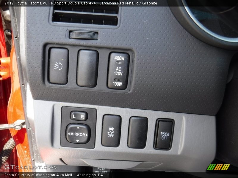 Barcelona Red Metallic / Graphite 2012 Toyota Tacoma V6 TRD Sport Double Cab 4x4