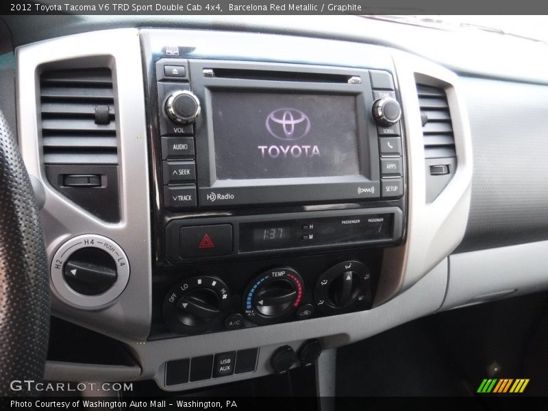 Barcelona Red Metallic / Graphite 2012 Toyota Tacoma V6 TRD Sport Double Cab 4x4