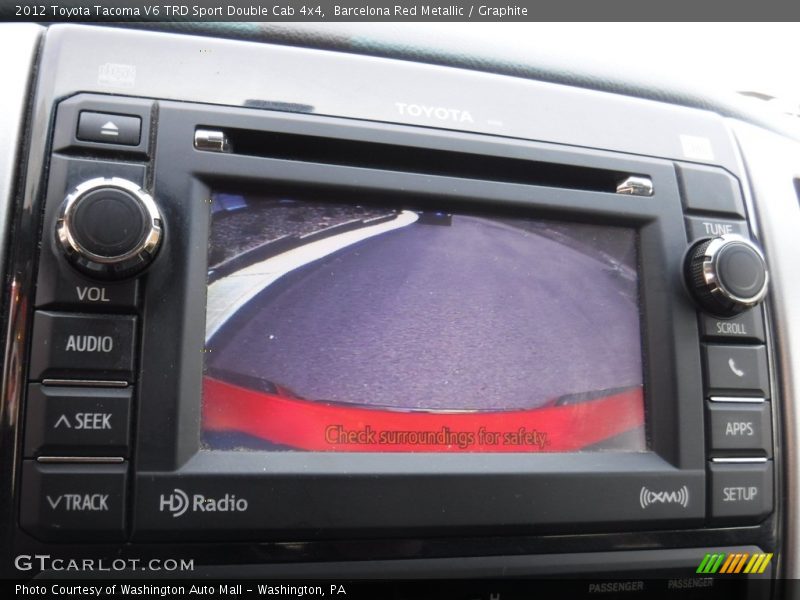 Barcelona Red Metallic / Graphite 2012 Toyota Tacoma V6 TRD Sport Double Cab 4x4