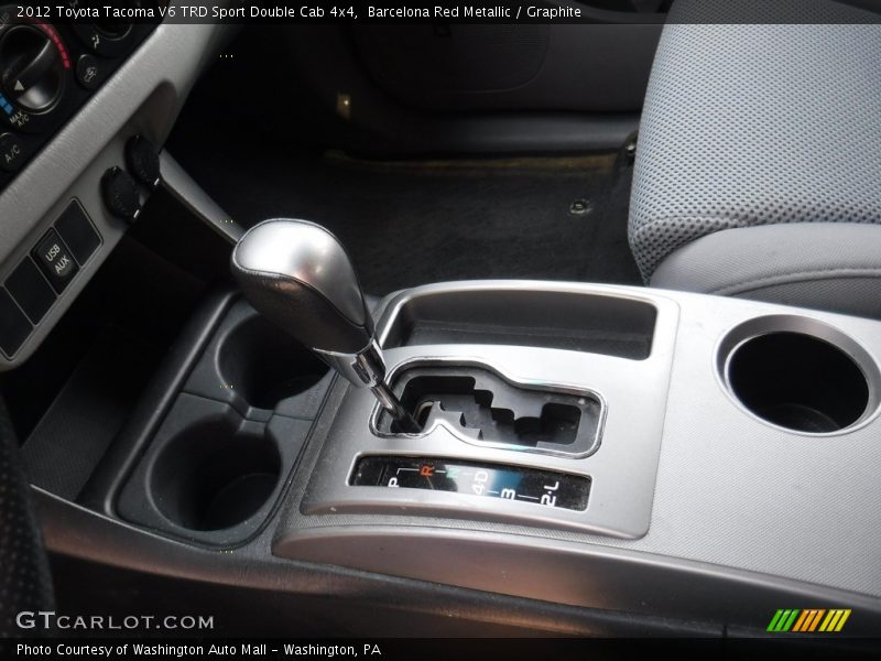 Barcelona Red Metallic / Graphite 2012 Toyota Tacoma V6 TRD Sport Double Cab 4x4