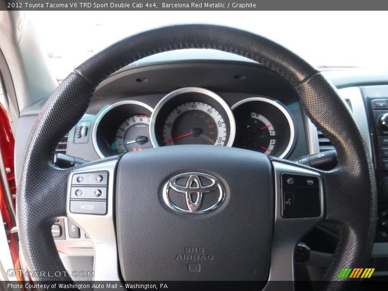 Barcelona Red Metallic / Graphite 2012 Toyota Tacoma V6 TRD Sport Double Cab 4x4