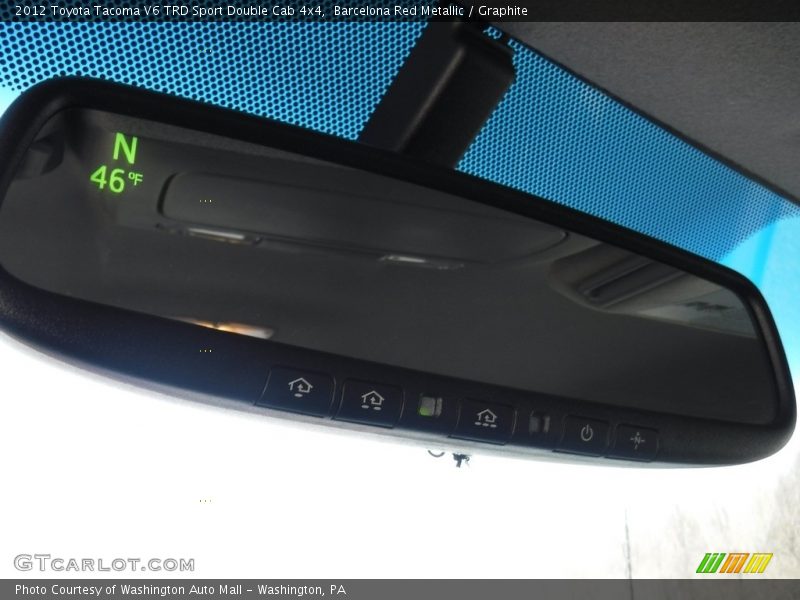 Barcelona Red Metallic / Graphite 2012 Toyota Tacoma V6 TRD Sport Double Cab 4x4