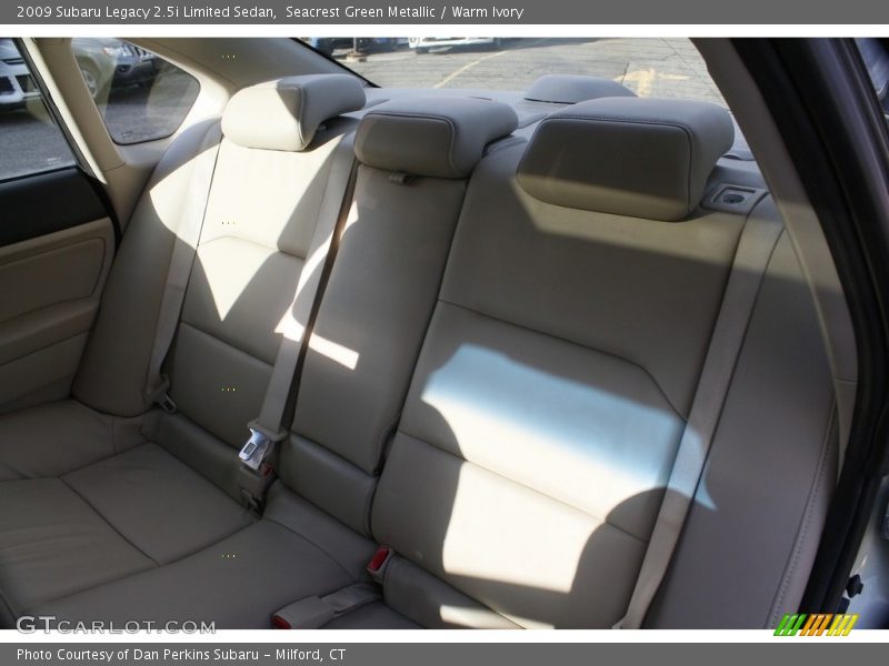 Seacrest Green Metallic / Warm Ivory 2009 Subaru Legacy 2.5i Limited Sedan