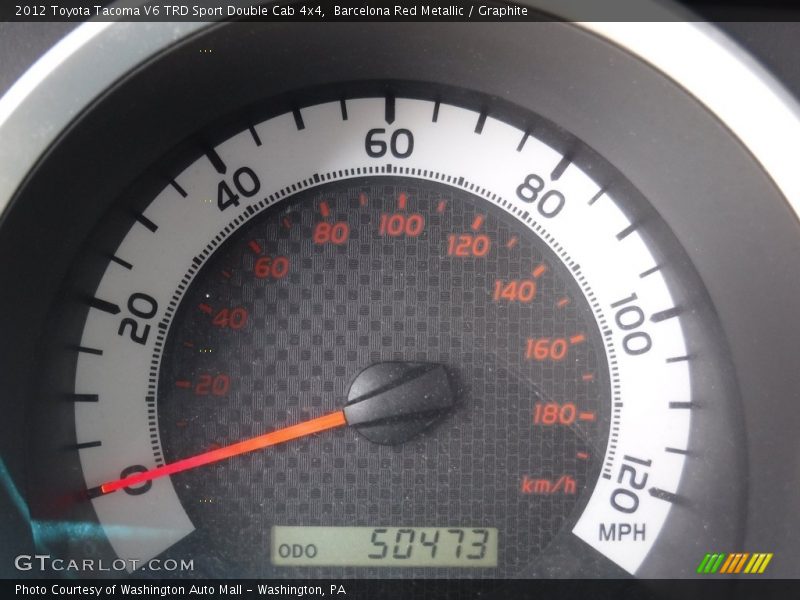 Barcelona Red Metallic / Graphite 2012 Toyota Tacoma V6 TRD Sport Double Cab 4x4