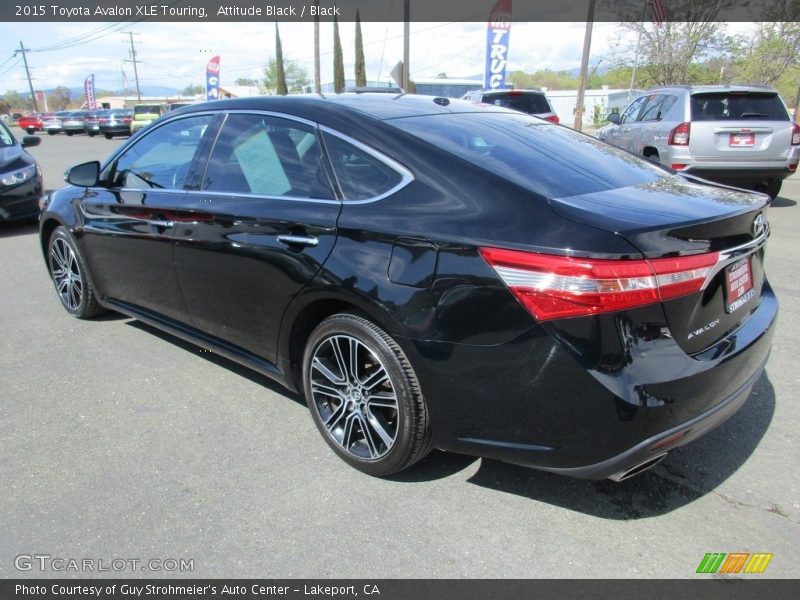Attitude Black / Black 2015 Toyota Avalon XLE Touring