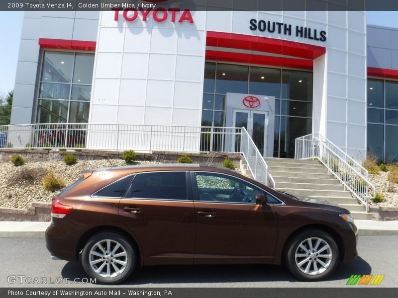 Golden Umber Mica / Ivory 2009 Toyota Venza I4