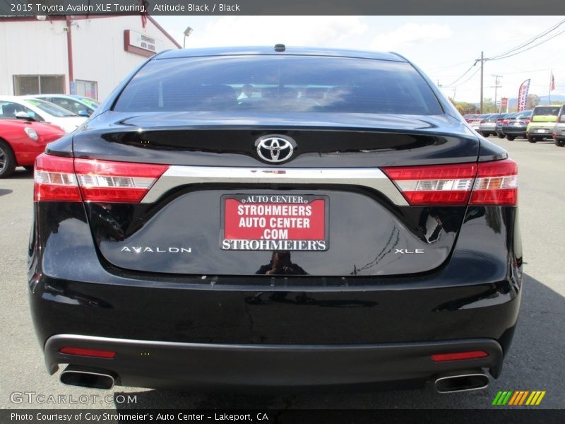 Attitude Black / Black 2015 Toyota Avalon XLE Touring