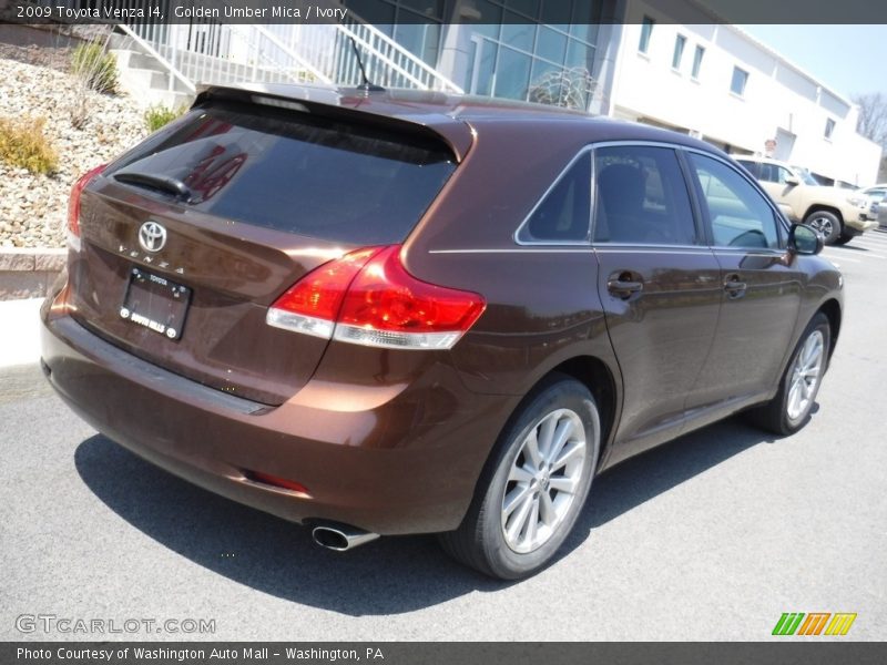 Golden Umber Mica / Ivory 2009 Toyota Venza I4