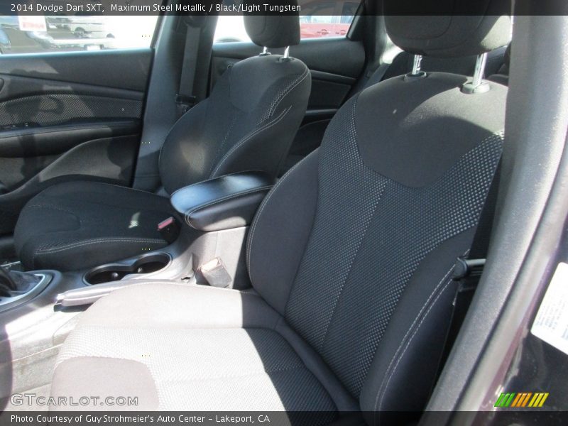Maximum Steel Metallic / Black/Light Tungsten 2014 Dodge Dart SXT