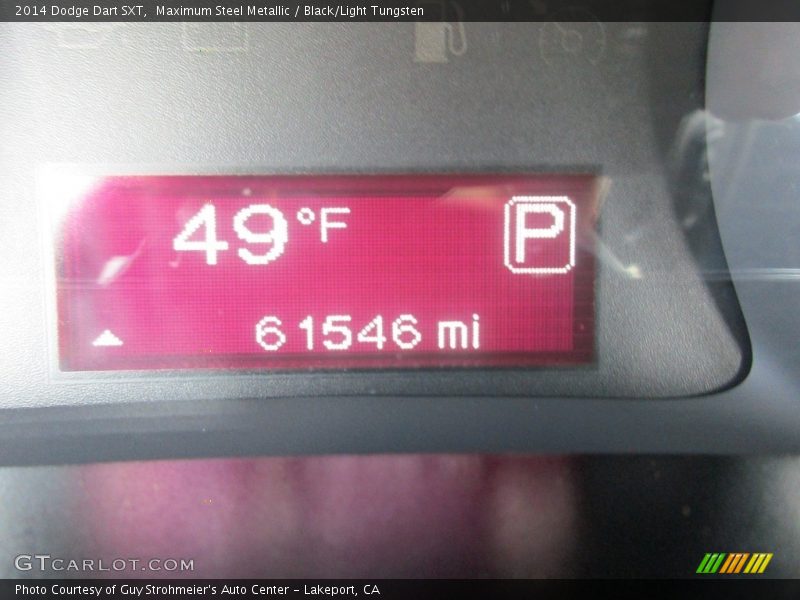 Maximum Steel Metallic / Black/Light Tungsten 2014 Dodge Dart SXT