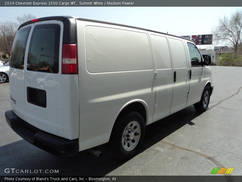 Summit White / Medium Pewter 2014 Chevrolet Express 1500 Cargo WT