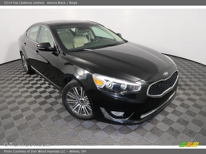 Aurora Black / Beige 2014 Kia Cadenza Limited