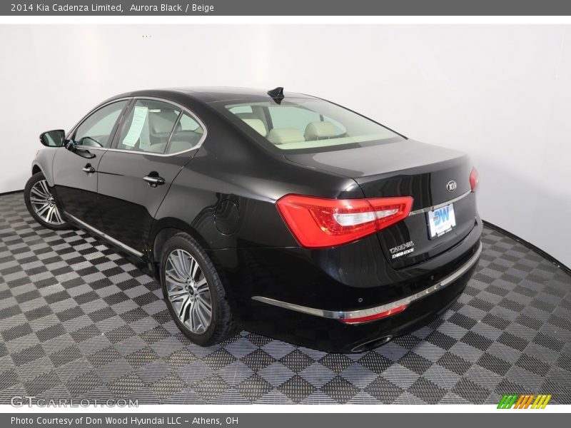 Aurora Black / Beige 2014 Kia Cadenza Limited