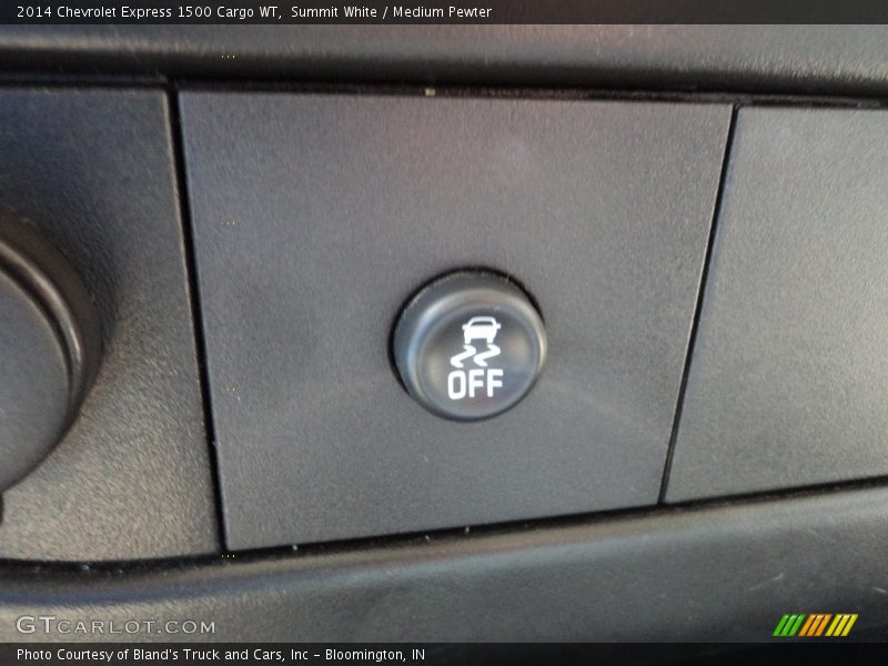 Summit White / Medium Pewter 2014 Chevrolet Express 1500 Cargo WT