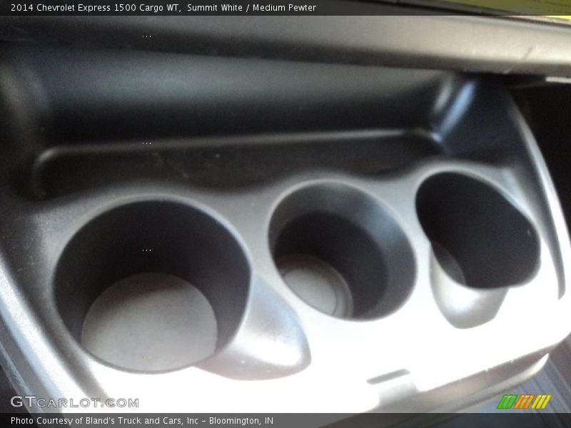 Summit White / Medium Pewter 2014 Chevrolet Express 1500 Cargo WT