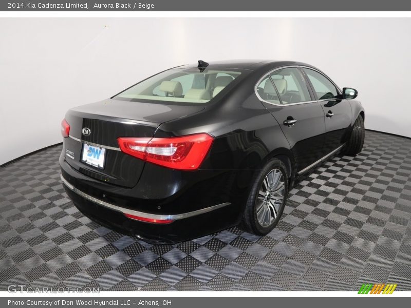 Aurora Black / Beige 2014 Kia Cadenza Limited