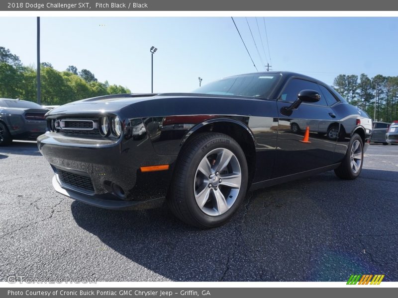 Pitch Black / Black 2018 Dodge Challenger SXT