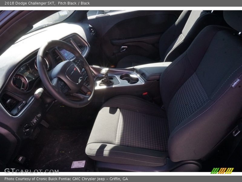 Pitch Black / Black 2018 Dodge Challenger SXT