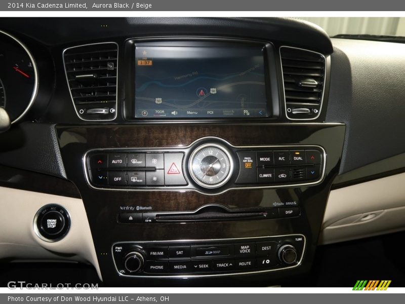 Aurora Black / Beige 2014 Kia Cadenza Limited