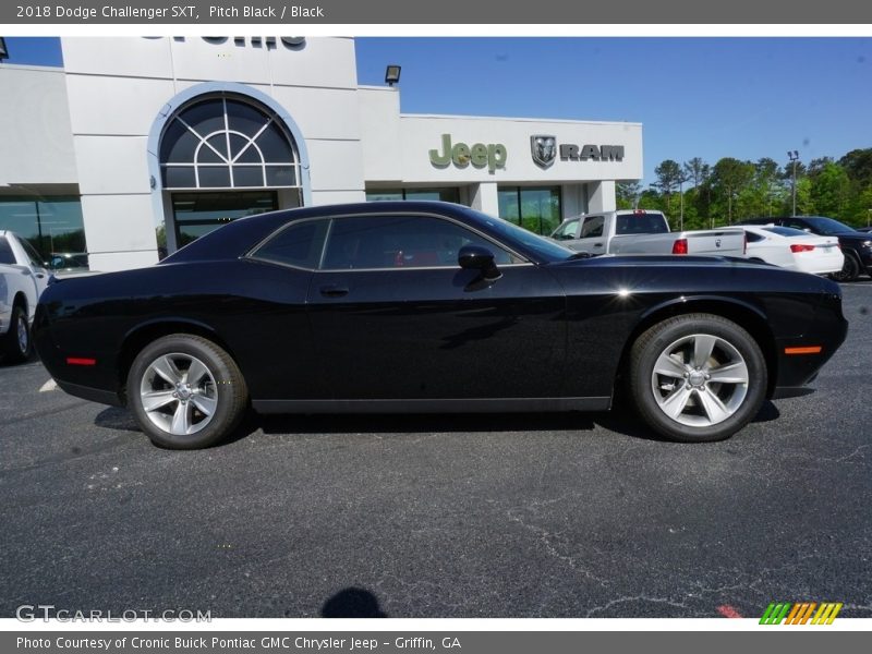 Pitch Black / Black 2018 Dodge Challenger SXT