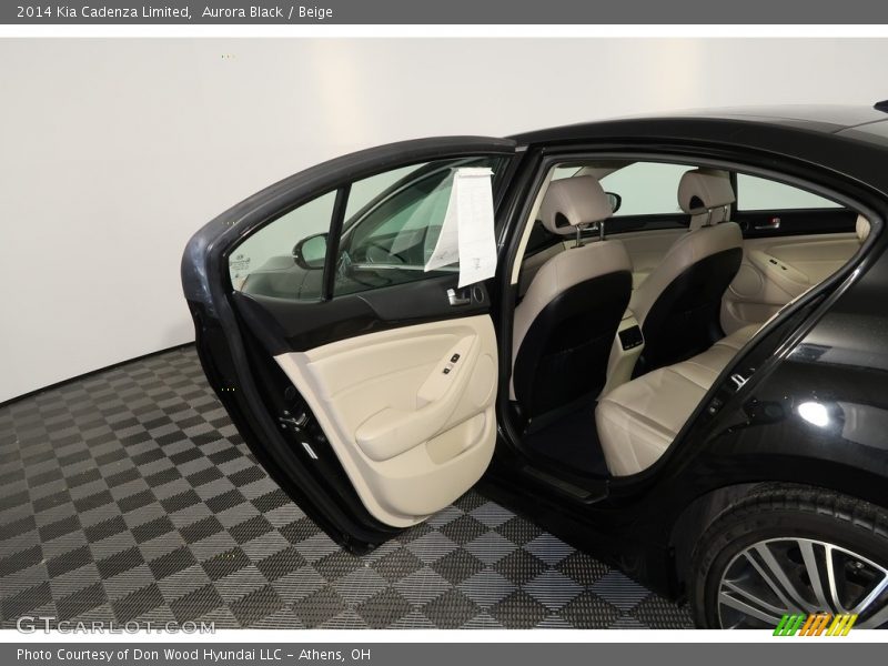 Aurora Black / Beige 2014 Kia Cadenza Limited