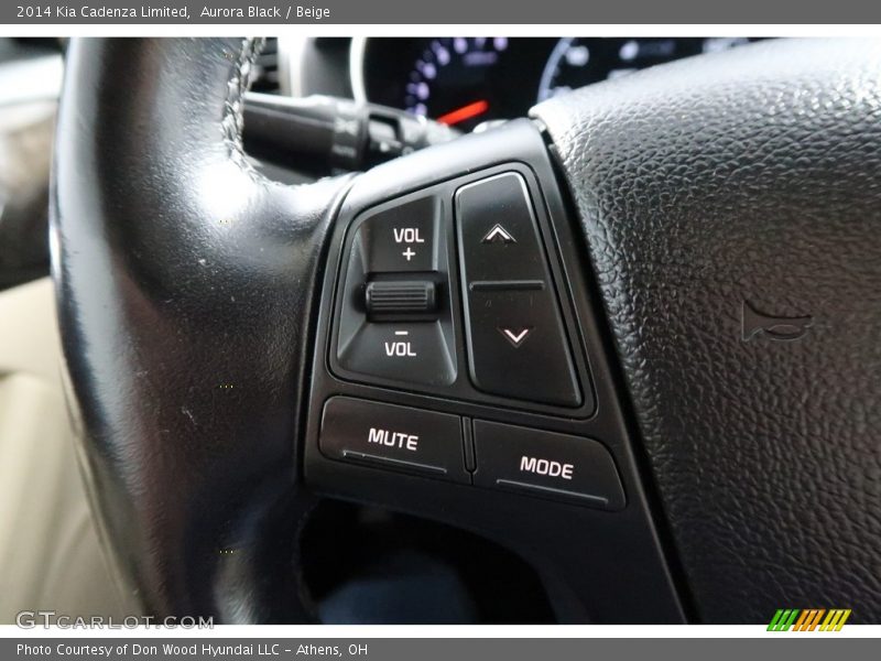 Aurora Black / Beige 2014 Kia Cadenza Limited