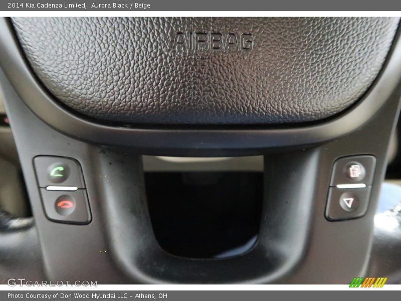 Aurora Black / Beige 2014 Kia Cadenza Limited